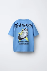 SKATE PRINT T-SHIRT