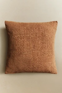 JACQUARD THROW PILLOW COVER