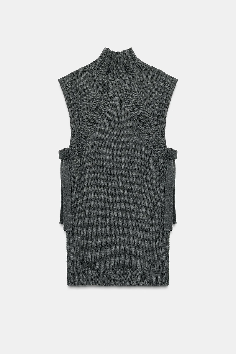 WOOL VEST WITH VENTS