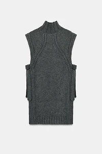 WOOL VEST WITH VENTS