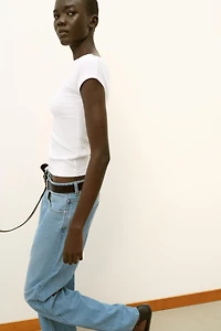 BOAT NECK T-SHIRT