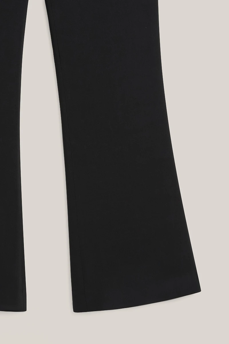 Satin flare fit trousers - LIMITED EDITION
