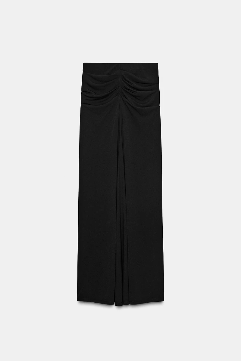 GATHERED LONG SKIRT