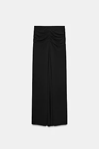 GATHERED LONG SKIRT