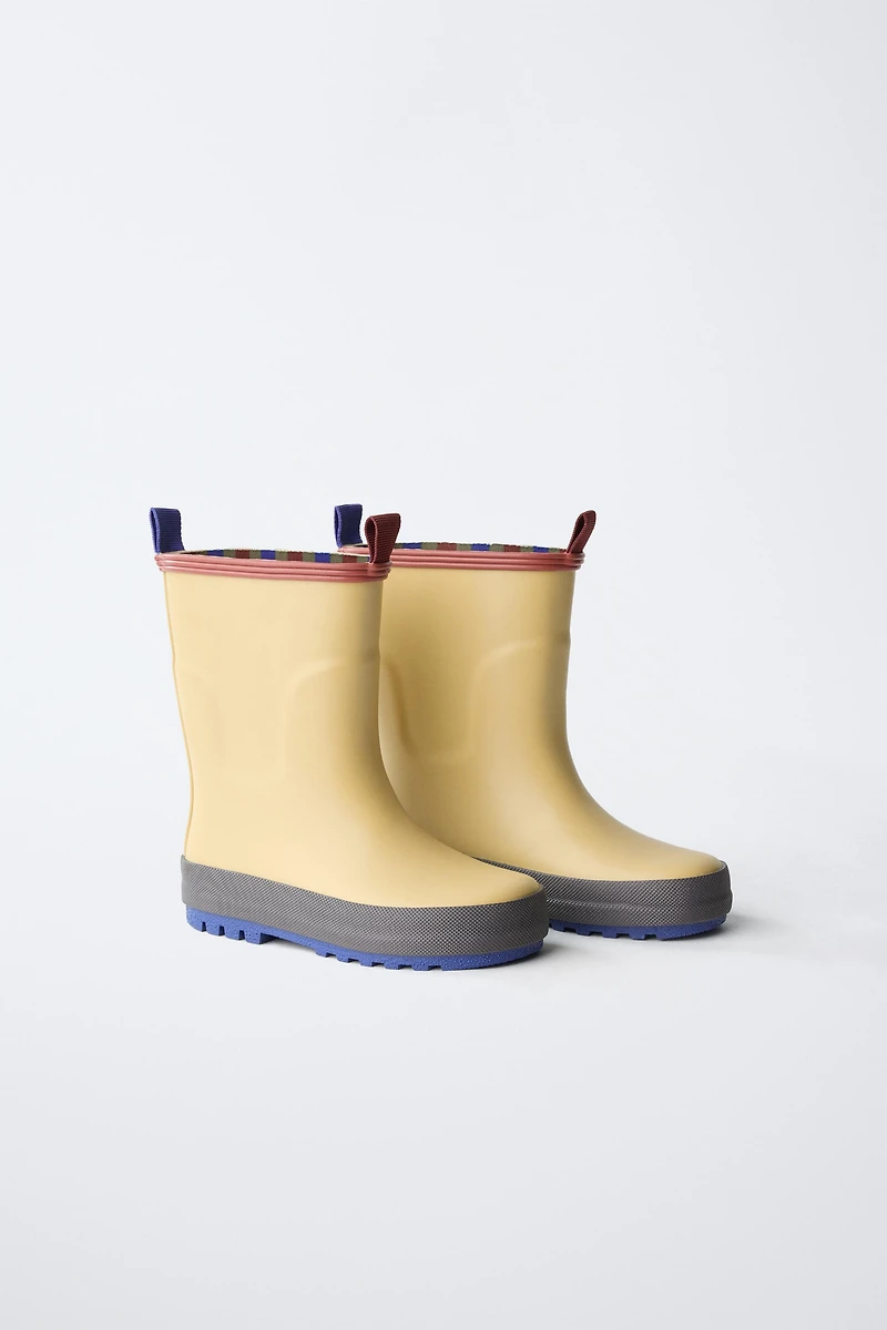 BOTTES DE PLUIE COLOR BLOCK