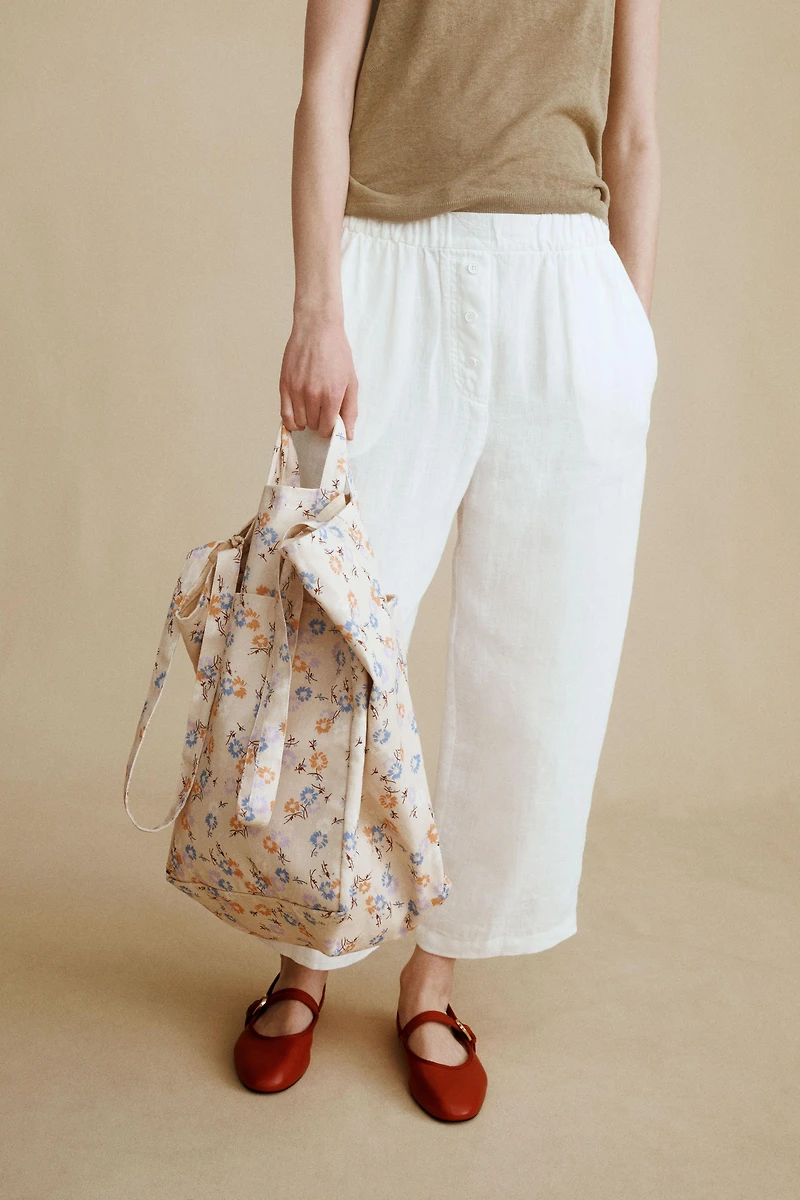 100% LINEN PANTS CREATED BY CARAMEL LONDON X ZARA