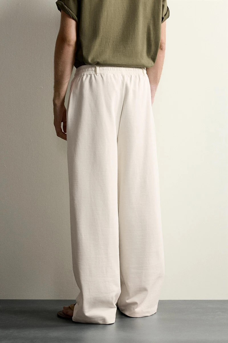 PANTALON DE JOGGING À TAILLE COMBINÉE
