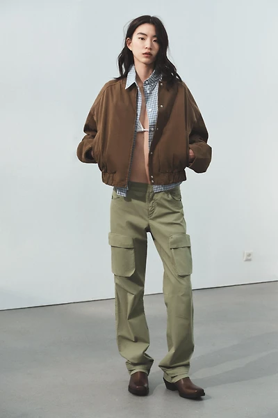 STRAIGHT LEG CARGO PANTS