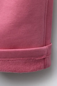 EMBROIDERED CAPYBARA WIDE LEG PLUSH PANTS