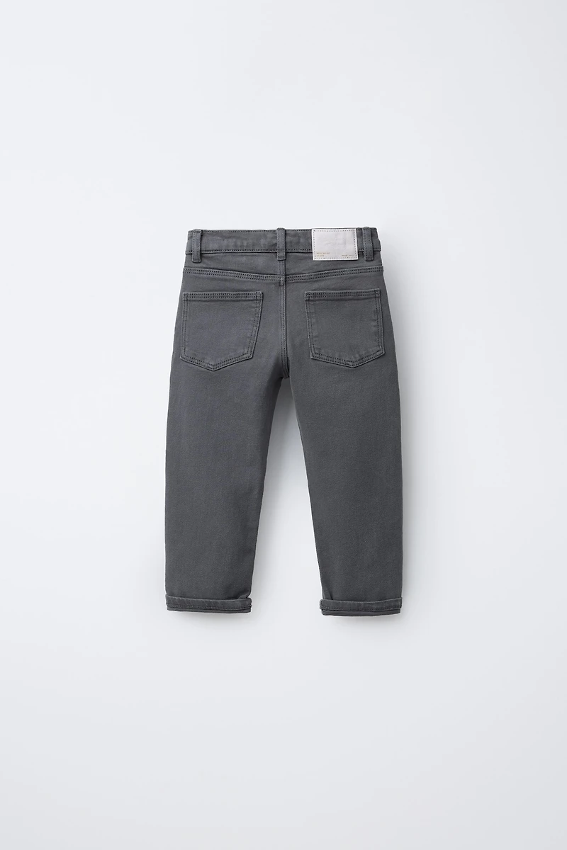 STRAIGHT TWILL PANTS