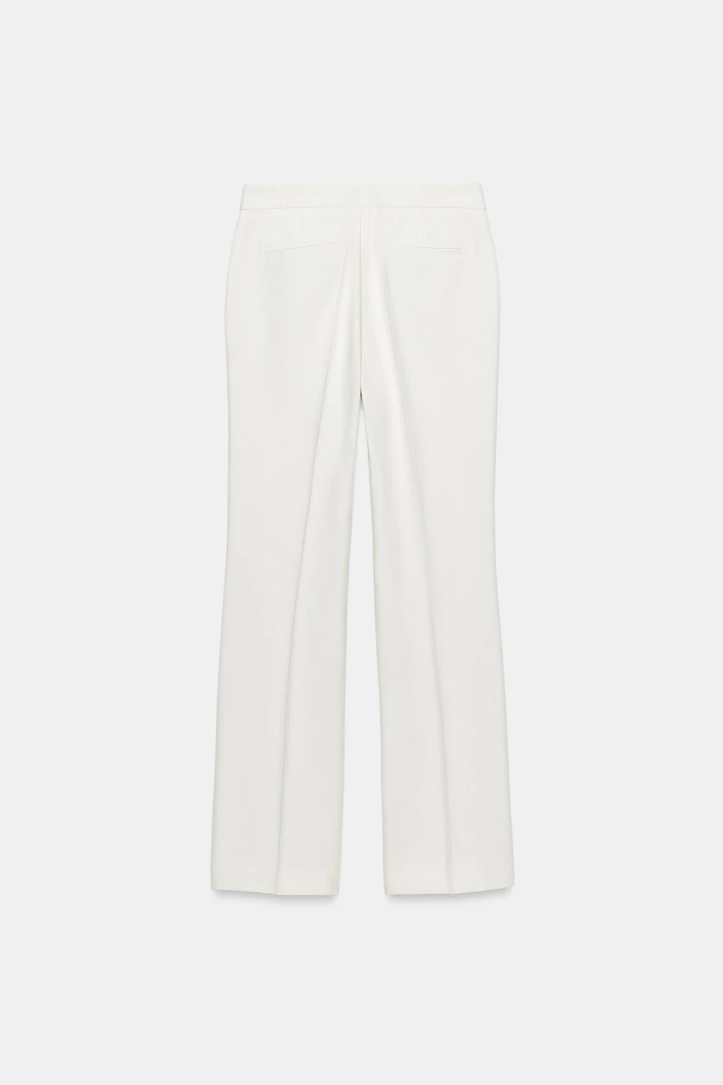 LOW-RISE STRAIGHT LEG PANTS