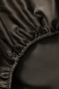 SATEEN FITTED SHEET | 11.8" THICK (300 THREAD COUNT)