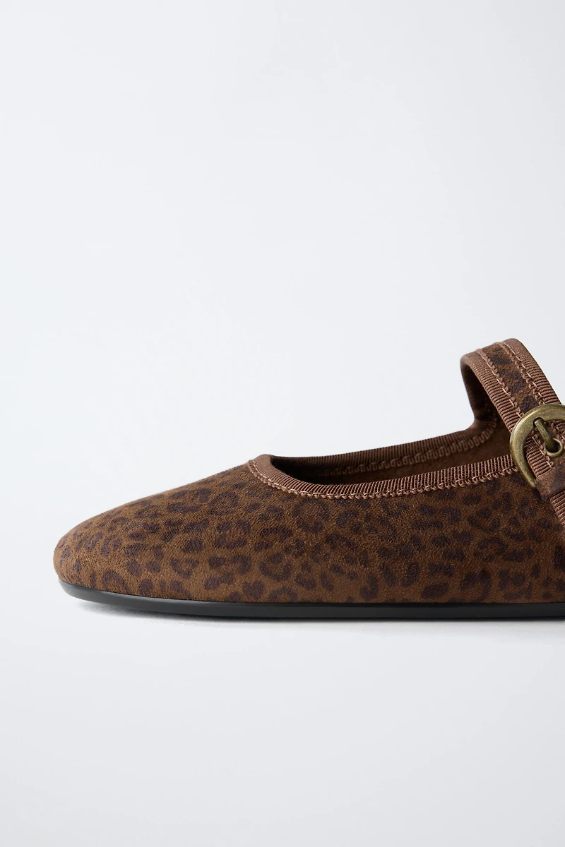 BALLERINES ANIMAL PRINT