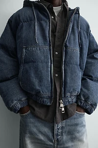 QUILTED DENIM JACKET