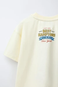T-SHIRT IMPRIMÉ À MESSAGE