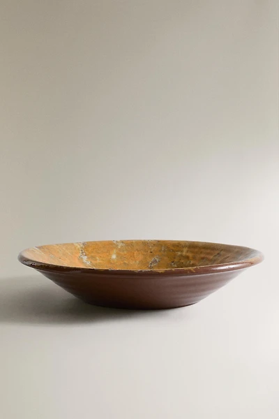 LARGE TERRACOTTA SERVING DISH