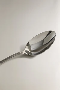 SHINY STEEL DESSERT SPOON