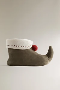 CHILDREN'S CHRISTMAS ELF SLIPPERS