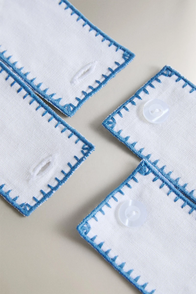 RAMIE NAPKIN HOLDERS (SET OF 4)