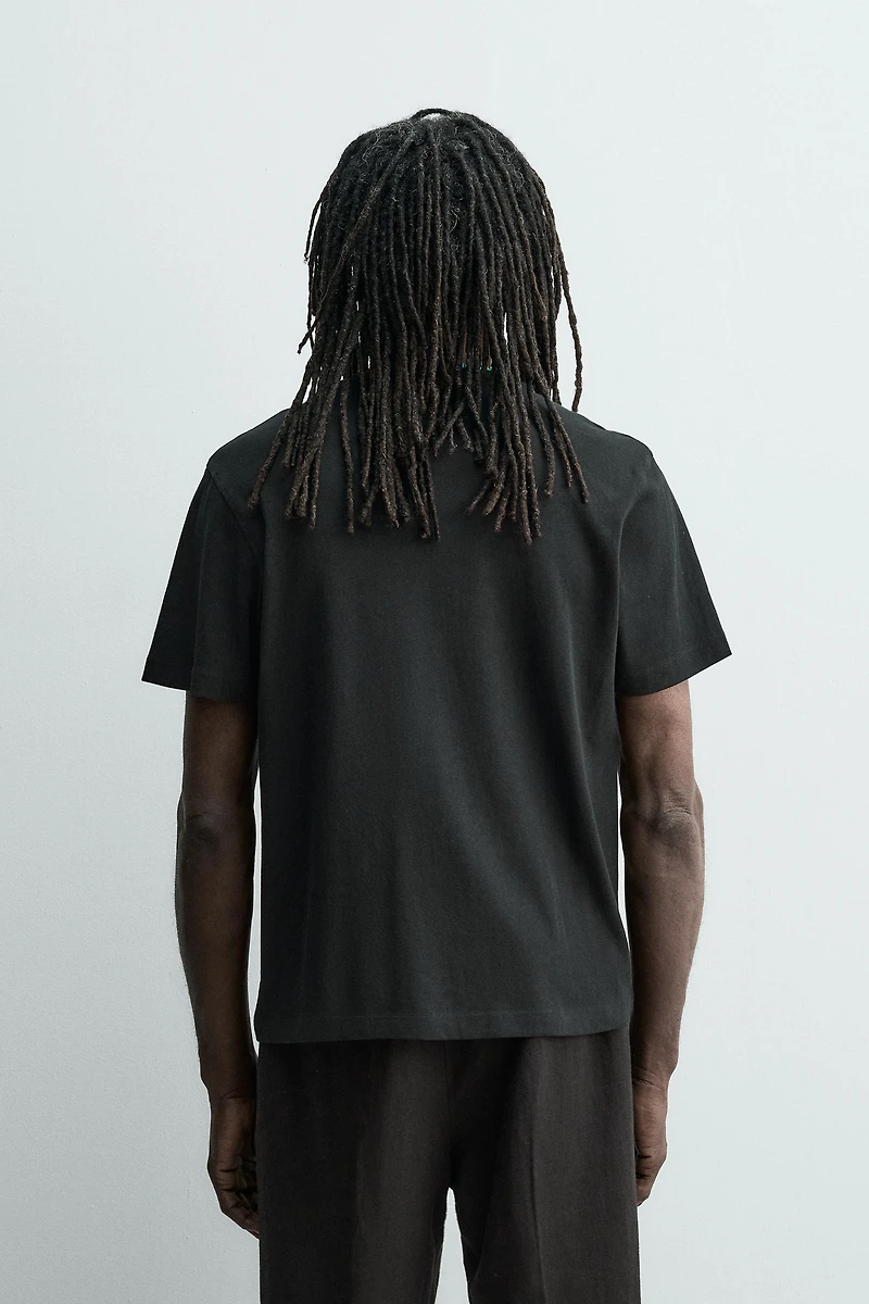 POCKET T-SHIRT AARON LEVINE X ZARA