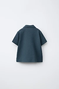 PLAIN TEXTURED SHIRT