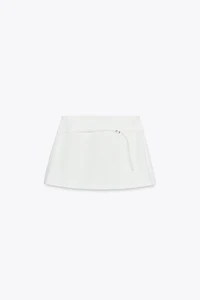 JUPE-CULOTTE CEINTURE