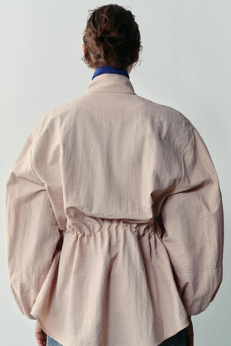 STAND-UP COLLAR JACKET
