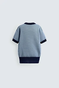 DONALD DUCK KNIT T-SHIRT HARRY LAMBERT FOR ZARA X DISNEY
