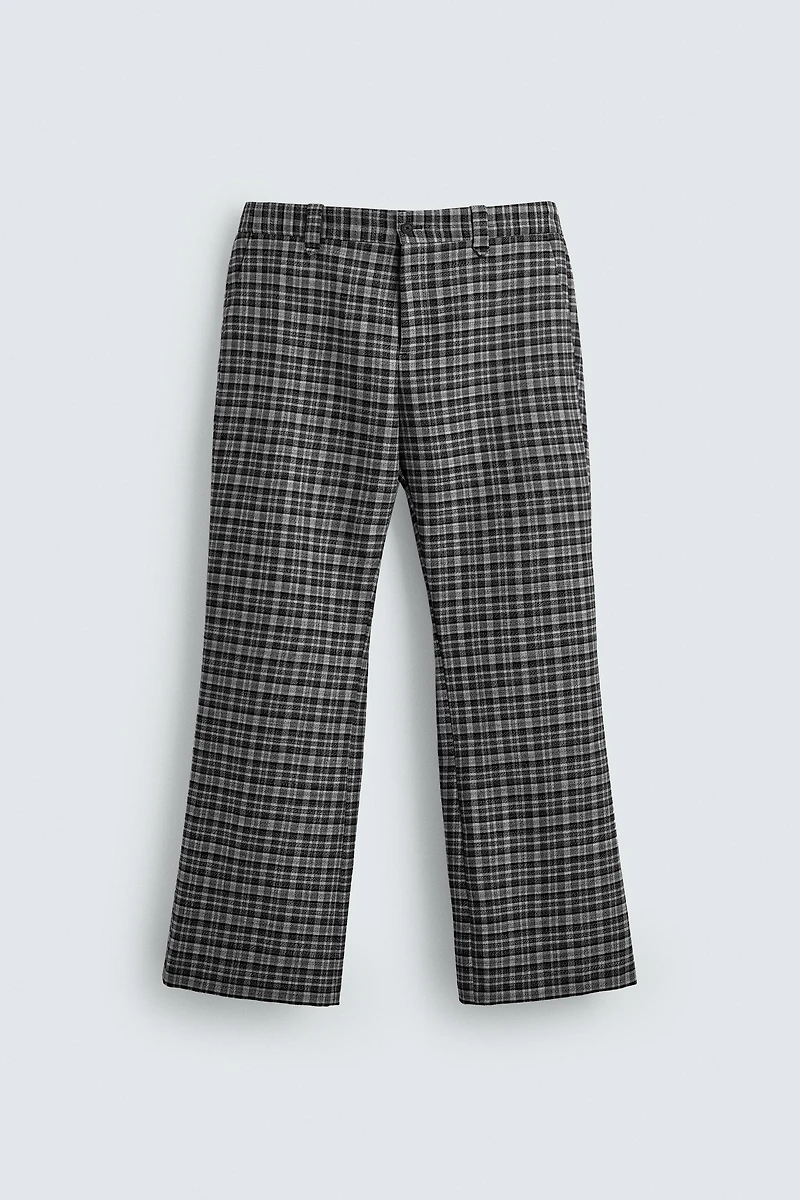 CHECK SUIT TROUSERS HARRY LAMBERT FOR ZARA X DISNEY