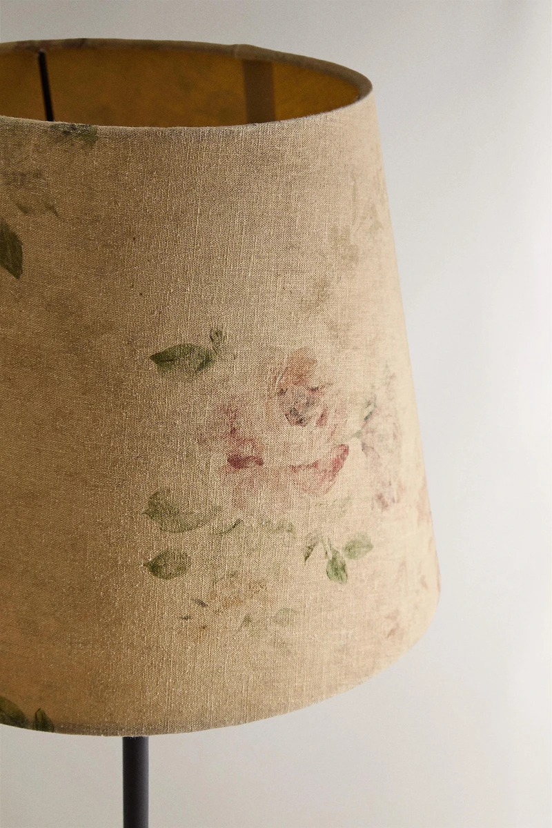 FLORAL TABLE LAMP