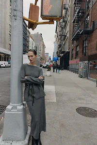 SOFT FEEL PLAIN KNIT JUMPER