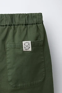 BALLOON PANTS WITH SEAM DETAIL