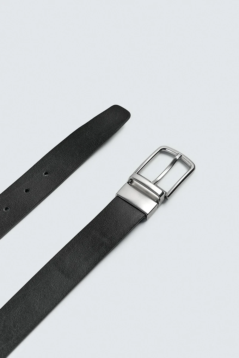 REVERSIBLE LEATHER BELT