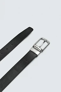 REVERSIBLE LEATHER BELT