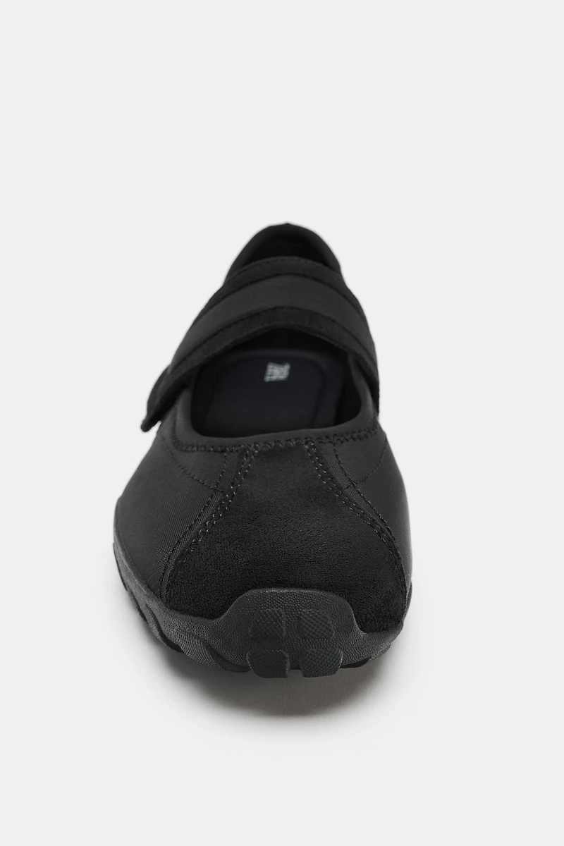SPORTY BALLET FLATS