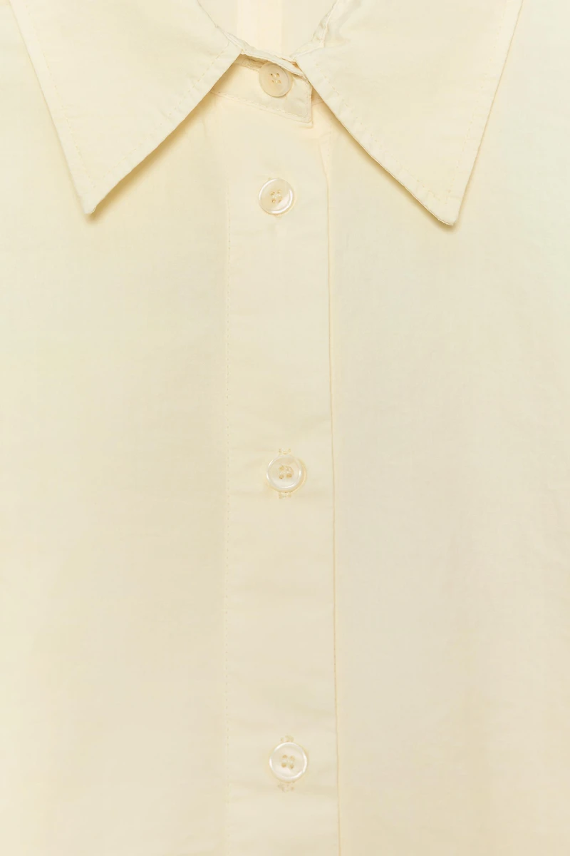 OVERSIZED POPLIN SHIRT