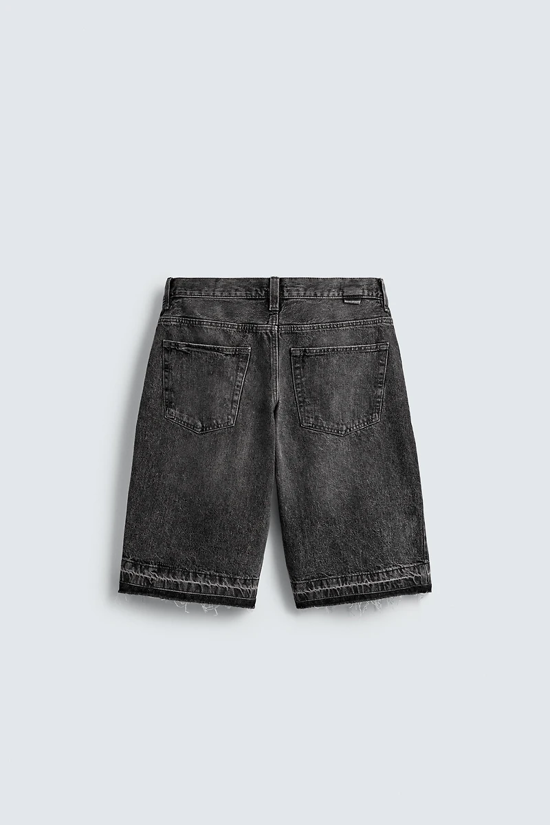 BAGGY FIT DENIM SHORTS