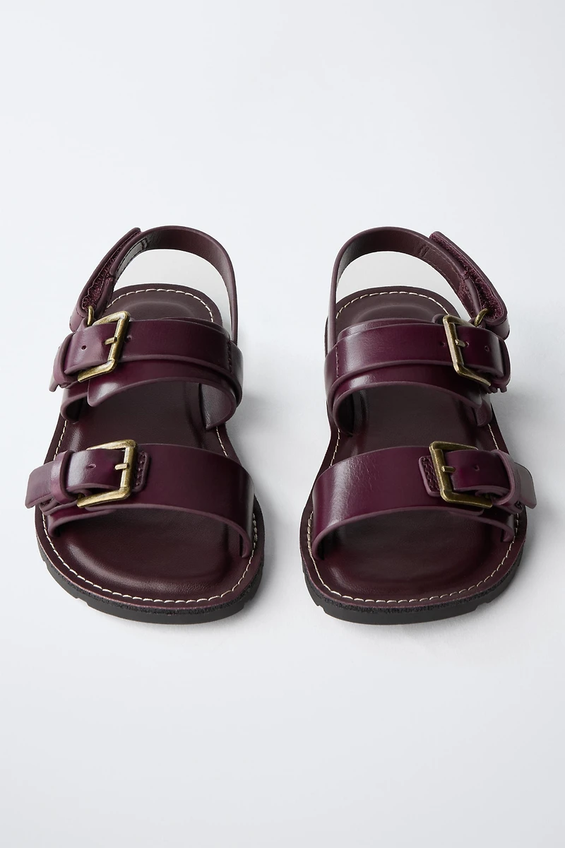 LEATHER SANDALS