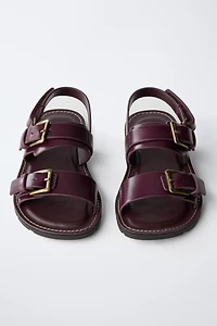 LEATHER SANDALS
