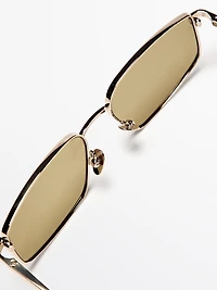 Metallic sunglasses