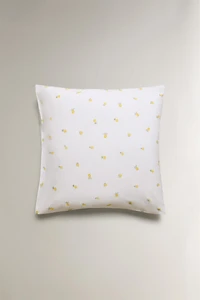 MIMOSA PRINT COTTON PILLOWCASE