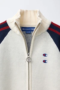 VESTE EN MAILLE CHAMPION ® X ZARA