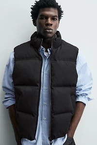 REGULAR FIT PUFFER VEST