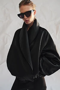 ZW COLLECTION PADDED BOMBER JACKET