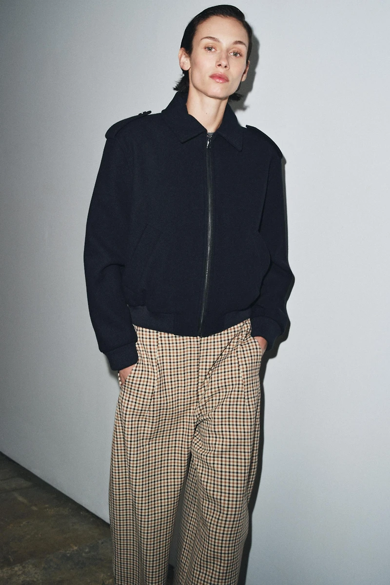 ZW COLLECTION WOOL JACKET