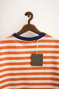 ZARA TIMELESS - STRIPED TOP WITH TRIM