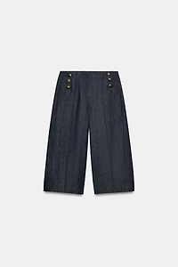 BERMUDA LONG À BOUTONS