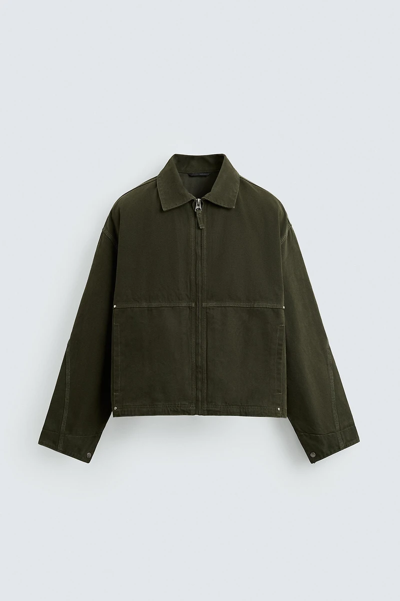 WASHED RELAXED FIT JACKET