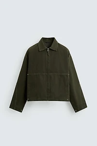 WASHED RELAXED FIT JACKET
