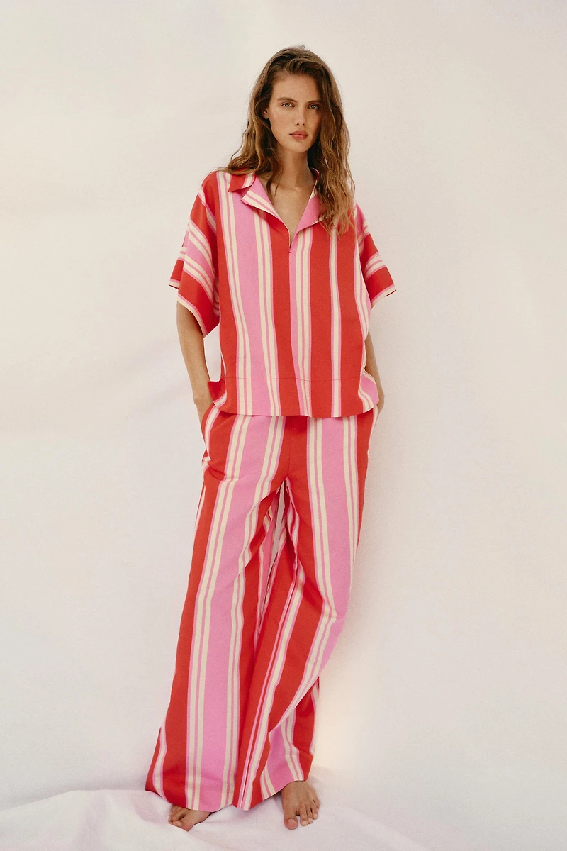 STRIPED POLO SHIRT